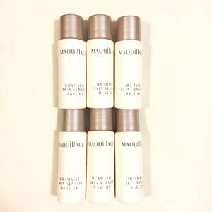  новый товар *MAQuillAGE ( MAQuillAGE ) гонг matic s gold сенсор основа UV Special производства размер 5ml 6 шт. комплект ( основа под макияж )* всего 30ml обычный размер такой же количество 