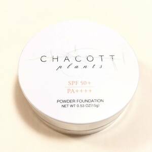  new goods *CHACOTT tea cot plant powder foundation 330 pink beige * rare records out of production 