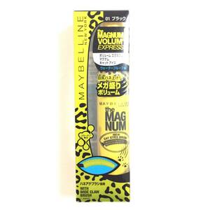  new goods *MAYBELLINE Maybelline volume Express Magnum cat I z water proof mascara 01 black * rare stock last 