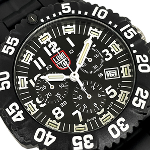 LUMINOX ルミノックス 新品 腕時計 3082 メンズ ネイビーシールズ クロノグラフ カラーマークシリーズ 44mm スイス製 送料無料の画像2