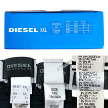 DIESEL ディーゼル アンダーウェア 3枚組 00CKY3 RIAYC E5037 XXL 黒黒赤 ボクサーパンツ 下着 新品 送料無料 並行輸入品_画像10