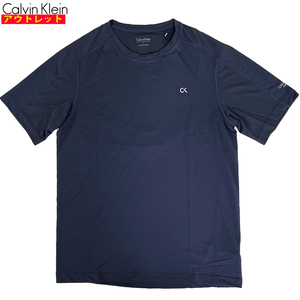 カルバンクライン 新品・アウトレット 半袖 Tシャツ Lサイズ 4MS8K145 484 DARK BLUE ネイビー メンズ クリックポストで送料無料