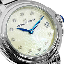 モーリスラクロア 腕時計 新品 腕時計 FA1003-SS002-170-1フィアバ デイト レディース ホワイトシェル文字盤 クォーツ 並行輸入品_画像2