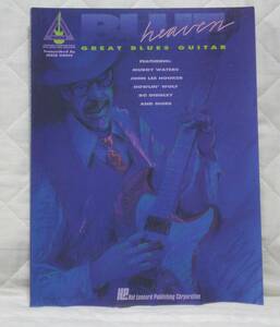 英語版 Blue Heaven: Great Blues Guitar With Notes & Tablature ペーパーバック 1993/9/1 ブルースギタータブ譜 Hal Leonard 