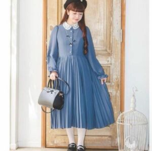 青木美沙子　しまむらコラボ　 ワンピース　新品　LL