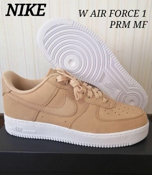 NIKE メンズ 26.5センチ AIR FORCE 1 PRMスニーカー　ベージュ　エアフォース　レディース27US10