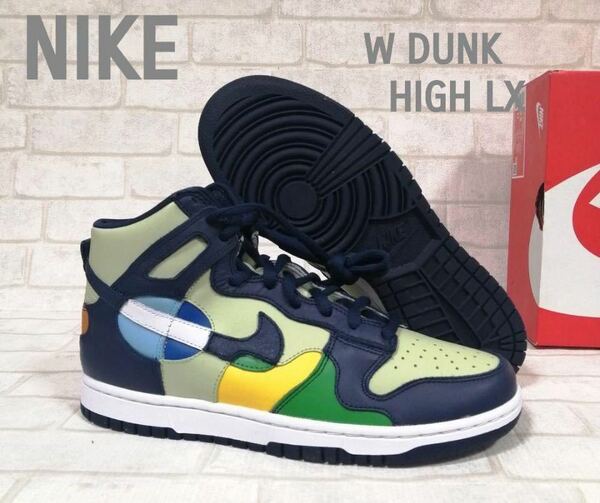 NIKE レディース 27（US10）センチ DUNK HIGH LX スニーカー ダンク　メンズ　26