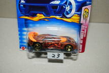 ●即決　●絶版青台紙　ホットウィール　FLAMIN' HOT WHEELS 2/5　CALLAWAY C7　2003 COLLECTOR NO.061　23　_画像2