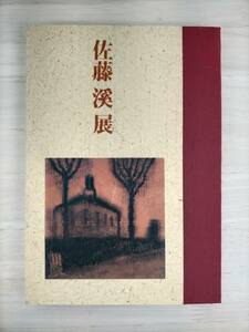 KK63-009　【図録】放浪の詩人画家 佐藤溪展　開催:東京ステーションギャラリー　発行:財団法人東日本鉄道文化財団　1994年　※シミあり