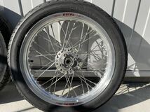 TAKASAGO EXCELRim アルミリム F2.5J R3.5J 前後18インチセット 4穴リアディスク スプロケタワー付 z1 z2 z750a4 a5 z750d1 kz900 kz1000_画像6