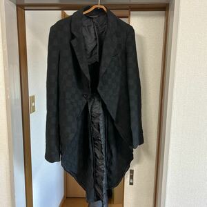 ブラックコムデギャルソン　燕尾　Sサイズ　ジャケット COMME des GARCONS 黒 