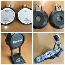 【1/28までの値下げ価格】Roland ローランド TD-25KV-S V-Drums専用マット、ローランドヘッドフォン付き_画像5