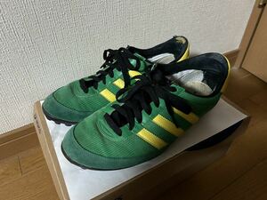 Adidas アディダス Arrow グリーン×イエロー 25.5cmスニーカー