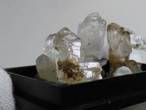 国産鉱物　三ツ岩岳の日本式双晶（セプター）