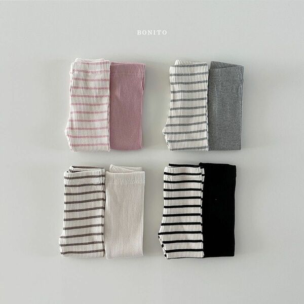 新品未使用 韓国子供服 BONITO 1＋1 leggings 2点セット XSサイズ