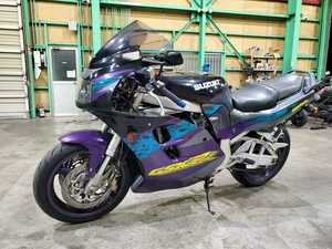 格安　GSX-R1100　GSXR1100　セル始動　GU75A　27750ｋｍ　R1100　平成8年式　