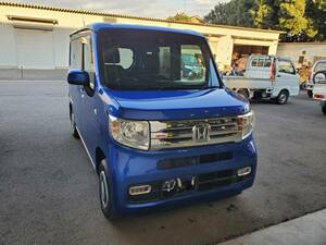 支払総額88万円　4WD　N-VAN　NVAN　＋スタイルクール　R1年式　63516ｋｍ　車検2年付　ナビ　Bカメラ　プッシュスタート