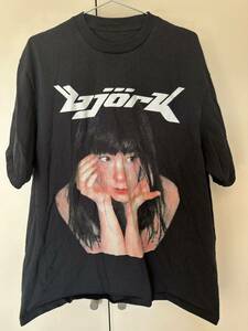 Bjork ビョーク　バンドTシャツ ブラック 古着