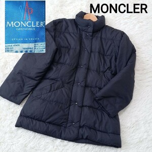 【1円】　MONCLER　モンクレール　ヴィンテージ　青タグ　ダウン　ジャケット　コート　レディース　●良品●