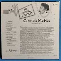 [紙ジャケット仕様]★ カーメン・マクレエ / バイ・スペシャル・リクエスト ★ Carmen McRae / BY SPECIAL REQUEST ★廃盤レア・入手困難_画像2