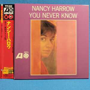 [紙ジャケット仕様]★ ナンシー・ハロウ / ユー・ネヴァー・ノウ [限定]★ Nancy Harrow / YOU NEVER KNOW ★SAMPLE盤★廃盤レア・入手困難