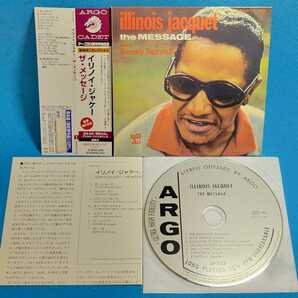 [紙ジャケット仕様]★ ILLINOIS JACQUET / THE MESSAGE ★ イリノイ・ジャケー / ザ・メッセージ [限定] ★SAMPLE盤★廃盤レア・入手困難の画像6