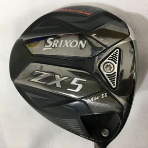 本州のみ送料無料【即決価格】ダンロップ / 1W / SRIXON ZX5 Mk2 / VENTUS TR BLUE7 / 10.5度：硬さX：45.5in：D-4：328g / カバーあり