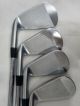 本州のみ送料無料◇即決価格◇アイアン◇ダンロップ◇SRIXON Z-FORGED◇KBS TOUR130◇4-9,P◇X◇(5I)38in,429g_画像4