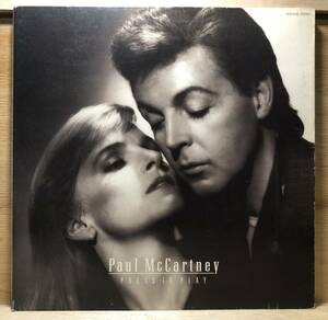 ■1-LP【12480】-【国内見本盤】PAUL McCARTNEYポール・マッカートニー●PRESS TO PLAY『プレス・トゥ・プレイ』