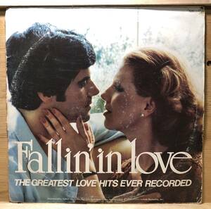 ■1-LP【12464】-【US盤】VA●FALLIN' IN LOVE/ THE GREATEST LOVE HITS EVER RECORD