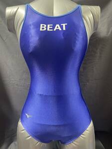 b4011 美品　BEAT 指定水着 女子 140サイズ 強光沢生地 MIZUNO ミズノ 競泳水着 スイミングスクール