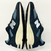 27.5cm NEW BALANCE M990TB2 ニューバランス M990TB2 ネイビーグレー メンズ スニーカー LW H98745_画像4