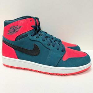 27.5cm AIR JORDAN 1 RETRO HIGH 332550-312 エアジョーダン 1 レトロ ハイ ブルーレッド メンズ スニーカー NF 92676