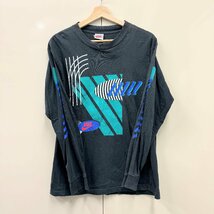 Lサイズ NIKE 90s L/S TEE ナイキ ロンティー 90年代 ブラックグリーンブルーホワイト メンズ スニーカー OD 90855_画像1