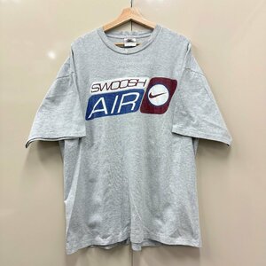 XLサイズ NIKE SWOOSH AIR S/S TEE ナイキ スウォッシュ エアー Tシャツ グレー メンズ スニーカー PJ 90981