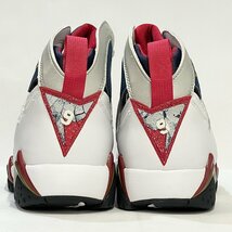 27cm AIR JORDAN 7 AJ7 RETRO 304775-171 エア ジョーダン 7 レトロ オリンピック メンズ スニーカー DL H102330_画像6