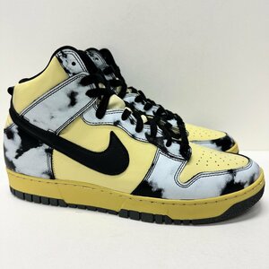 30cm NIKE DUNK HIGH 1985 SP DD9404-700 ナイキ ダンク ハイ 1985 SP イェローブラック メンズ スニーカー RJ H97750