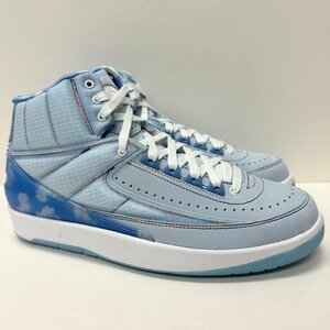 28.5cm AIR JORDAN 2 RETRO SP J. BALVIN DQ7691-419 エアジョーダン 2 レトロ ジェーバルビン ライトブルー メンズ スニーカー SJ H91186