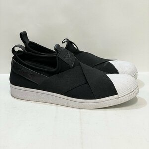 27cm ADIDAS SUPERSTAR SLIP ON FW7051 アディダス スーパースター スリッポン ブラック メンズ スニーカー FX 102754