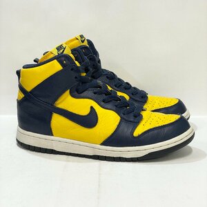 26.5cm NIKE DUNK RETRO QS 850477-700 ナイキ ダンク レトロ ミシガン メンズ スニーカー AA H102132