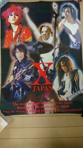 新品 ポスター X JAPAN ポスター Yoshiki hide pata heath Toshi The Last Live～最後の夜～ 60センチ×86センチ