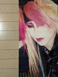 X JAPAN ポスター　1991　hide　WEEK END