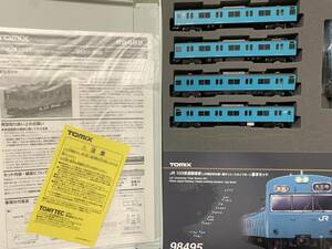 トミックス〈98495〉JR 103系通勤電車（JR西日本仕様・黒サッシ・スカイブルー）4両　基本セット新品