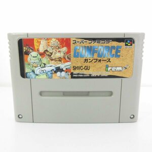 ★何点でも送料１８５円★　GUNFORCE ガンフォース irem　スーパーファミコン AS1 即発送 SFC 動作確認済み