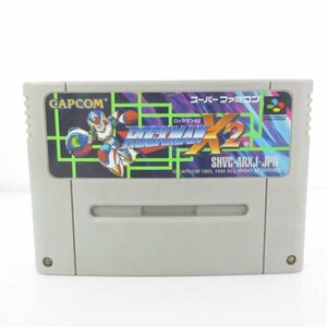 ★何点でも送料１８５円★　ROCKMAN X2 ロックマンX2　スーパーファミコン AS1 即発送 SFC 動作確認済み