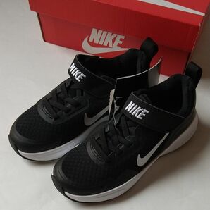 NIKE WEARALLDAY(PS) スニーカー ブラック サイズ17cm キッズ