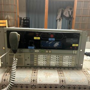 】パナ 放送設備 WK-850A 　+　マイク WU-Z22 　＃Ｂ00061003現状品