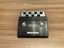 Hartke BASS ATTACK VXL TONE-SHAPER PRE AMP 動作品 本体のみ_画像1