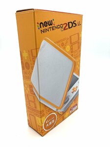 Newニンテンドー2DS LL 【ホワイト×オレンジ】