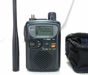 アイコム　IC-Q7　144/430　MINI　30-1300MHz広帯域受信対応　ICOM